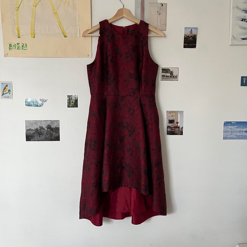 white house black market high low dress